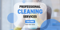 Professional Cleaning Services Twitter Post