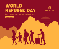 Refugee Day Awareness Facebook Post