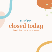 Closed Today Instagram Post Image Preview