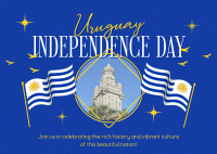 Uruguay Independence Celebration Postcard