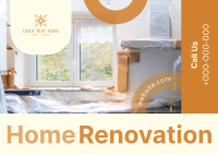 Home Renovation Postcard