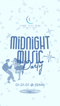 Midnight Music Party TikTok Video