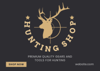 Hunting Gears Postcard
