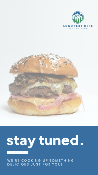 Exciting Burger Launch Facebook Story