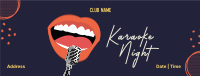 Karaoke Classics Night Facebook Cover