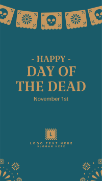 Happy Day of the Dead Instagram Story Design