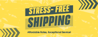 Shipping Delivery Service Facebook Cover