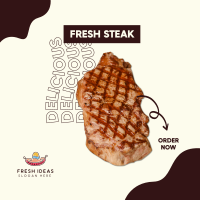 Fresh Steak Instagram Post Image Preview