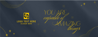 You Are Amazing Facebook Cover Design