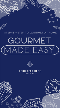 Gourmet Food Vlog Instagram Reel Design