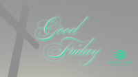 Good Friday Crucifix Greeting Animation
