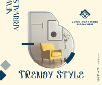 Trendy Style Facebook Post Design