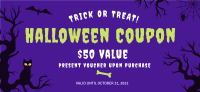 Wicked Halloween Gift Certificate Design