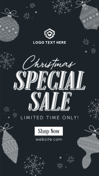 Christmas Holiday Shopping Sale Instagram Story