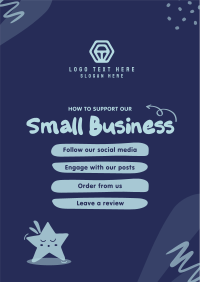 Support Small Business Poster