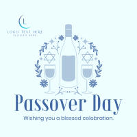 Celebrate Passover Linkedin Post