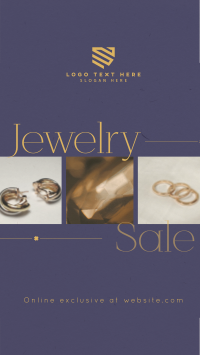 Luxurious Jewelry Sale Instagram Story