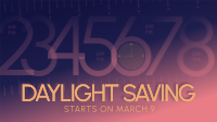 Daylight Savings Alert Animation