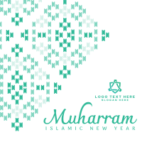 Blissful Muharram Instagram Post Design