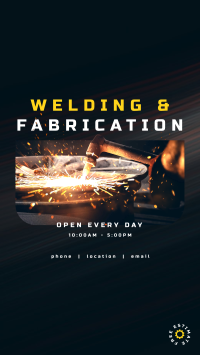 Welding & Fabrication Instagram Story