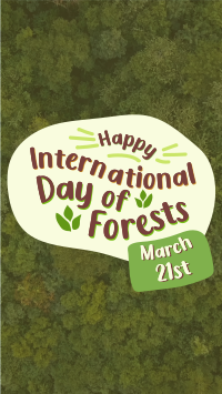 International Day of Forests  YouTube Short