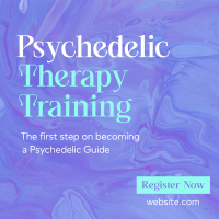 Psychedelic Therapy Training Instagram Post