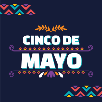 Cinco De Mayo Triangles Linkedin Post