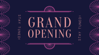 Elegant Grand Opening Facebook Event Cover