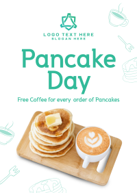 Pancake & Coffee Poster