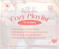 Cozy Comfy Music Facebook Post