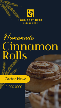 Homemade Cinnamon Rolls YouTube Short