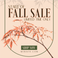 Fall Season Sale Instagram Post