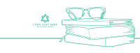 Book Glasses Facebook Cover Image Preview