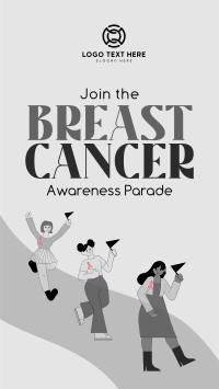 Pink October Parade Facebook Story