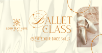 Elegant Ballet Class Facebook Ad