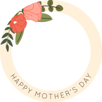 Mother's Day Ornamental Flowers Tumblr Profile Picture Design
