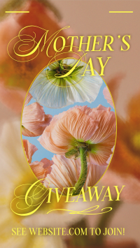 Mother Giveaway Blooms Instagram Reel Image Preview