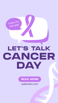 Cancer Awareness Discussion TikTok Video