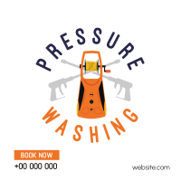 Pressure Washing Linkedin Post Design