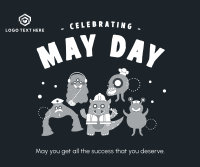 Celebrate May Day Facebook Post