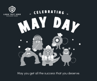 Celebrate May Day Facebook Post