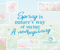 Spring Quote Facebook Post