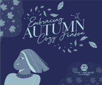 Cozy Autumn Season Facebook Post