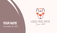 Animal Love Business Card Design