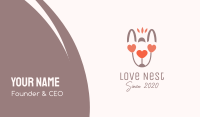 Animal Love Business Card Image Preview