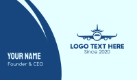 Aeroplane Business Card example 3