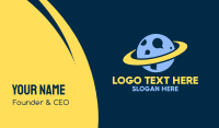 Galactic Planet Talk Business Card Design