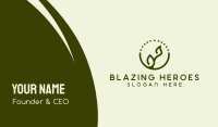 Minimalist Plant Spa Business Card Image Preview