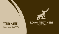 Woodland Animal Business Card example 1