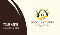 Wave Tree House Business Card